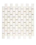Bianco Dolomite 1 x 2 Mosaic Polished or Honed - mosaic