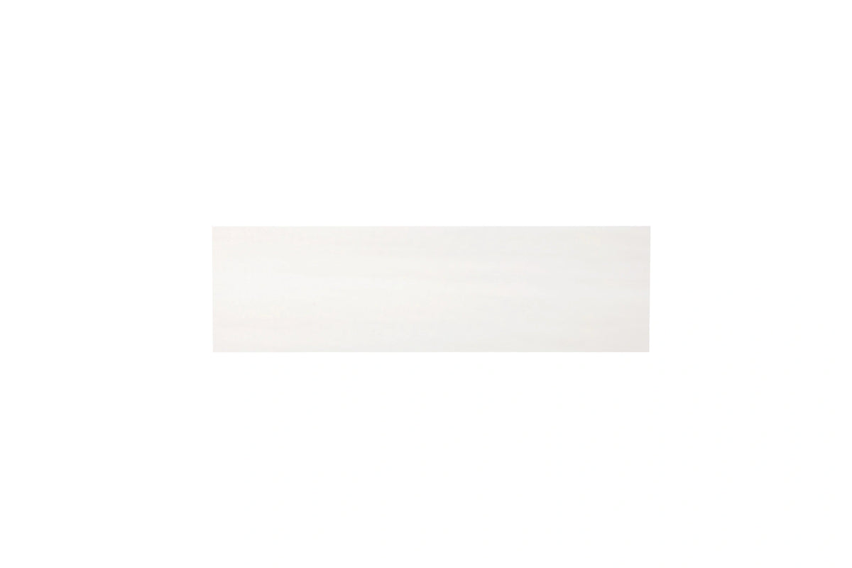Bianco Dolomite 2×8 inches marble subway tile finish or layout view.