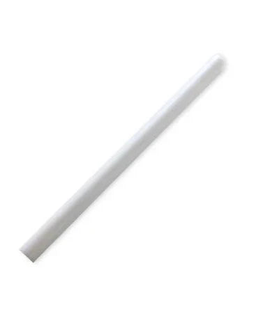 Bianco Dolomite marble ½×12 pencil liner in a polished or honed finish.
