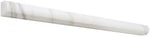 Calacatta Gold 3/4 x 12 Bullnose Liner – Polished Finish – Luxury Marble Trim