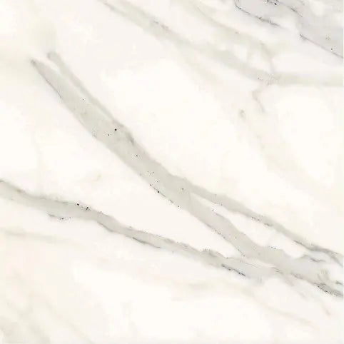 Calacatta Gold Marble 18×18 Tile – Honed Finish – Elegant Matte Texture