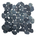 Coastal Pebbles Mosaic Tiles – Java Onyx - mosaic