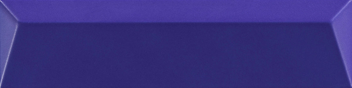 Rhythm Deep Azure Pulse 2×8 ceramic wall tile.