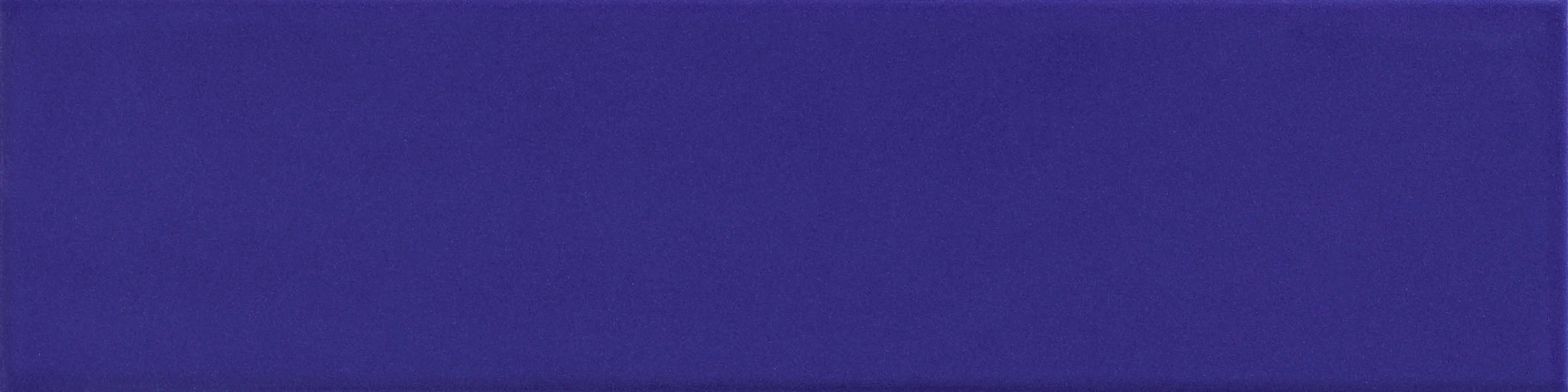 Rhythm Deep Azure Sleek 2×8 ceramic wall tile.