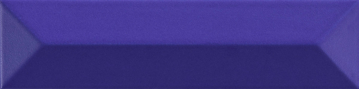 Rhythm Deep Azure Wave 2×8 ceramic wall tile.