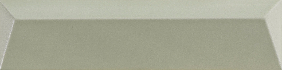 Rhythm Meadow Green Pulse 2×8 ceramic wall tile.
