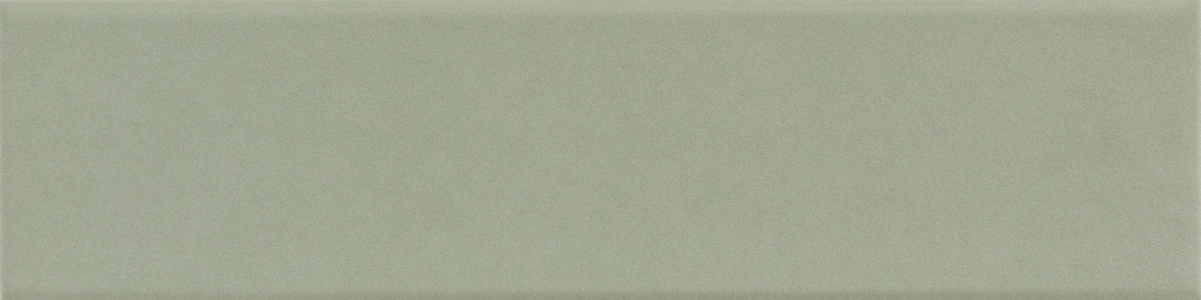 Rhythm Meadow Green Sleek 2×8 ceramic wall tile.