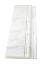 Oriental White Marble BaseBoard - Liner
