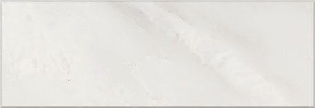 Oriental White marble 4×12 subway tile in a polished or honed finish.