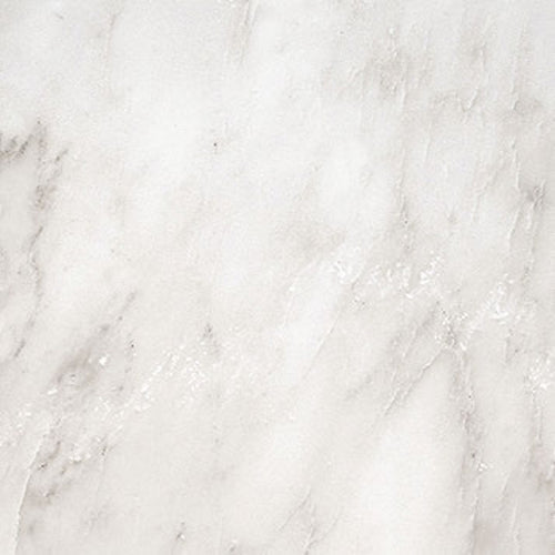 Oriental White marble 4×4 square tile in a smooth polished or honed finish.
