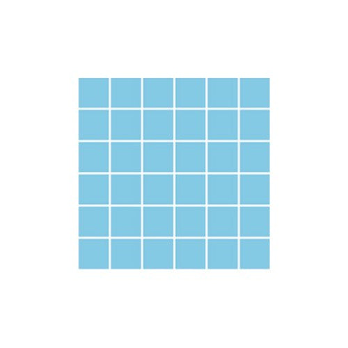 SeraPool Blue porcelain pool mosaic tile pattern on a white background