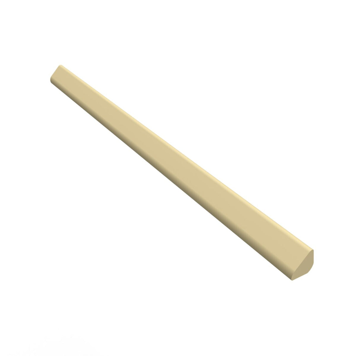 Rhythm Sunlit Amber ½×8 satin ceramic liner trim.