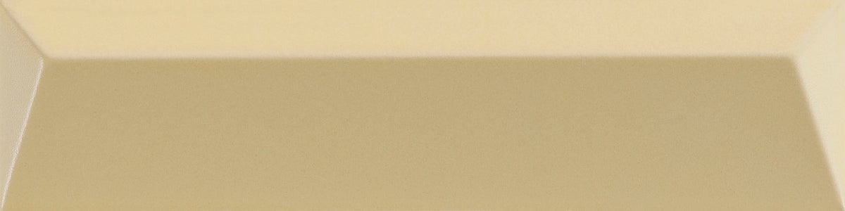 Rhythm Sunlit Amber Pulse 2×8 ceramic wall tile.