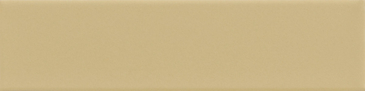 Rhythm Sunlit Amber Sleek 2×8 ceramic wall tile.