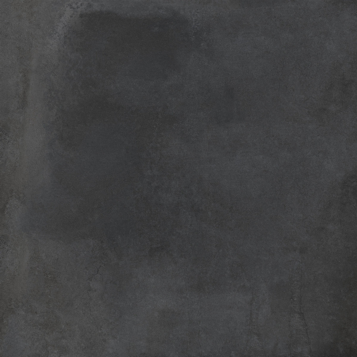 Textura Anthracite 36×36 large-format matte porcelain tile with a stamped-concrete look.