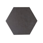 Textura Porcelain Tile – Stamped Concrete Look - Hexagon Anthracite - Glazed-Porcelain Tile
