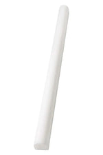 White Thassos 3/4 x 12 Bullnose Liner - Liner