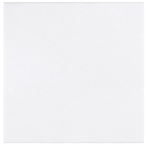 White Thassos 18×18 Tile with collection installation in brilliant white natural marble.