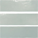 Zellige Charm Semi-Gloss Ceramic Tiles – Oasis Green - Ceramic Wall Tile