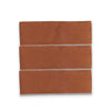 Terracotta Rouge Zellige Wall Tiles – Handmade Moroccan (4x4 & 2x6) - Terracotta Rouge