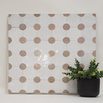 Handmade Moroccan Zellige Tapis mosaic in Terracotta Rouge
