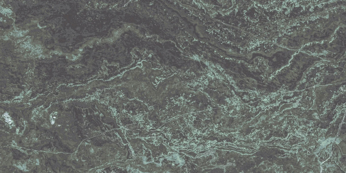 SeraPool Relax Oasis Green porcelain pool tile field 13x26 (33x66 cm) for pool walls and spa waterlines
