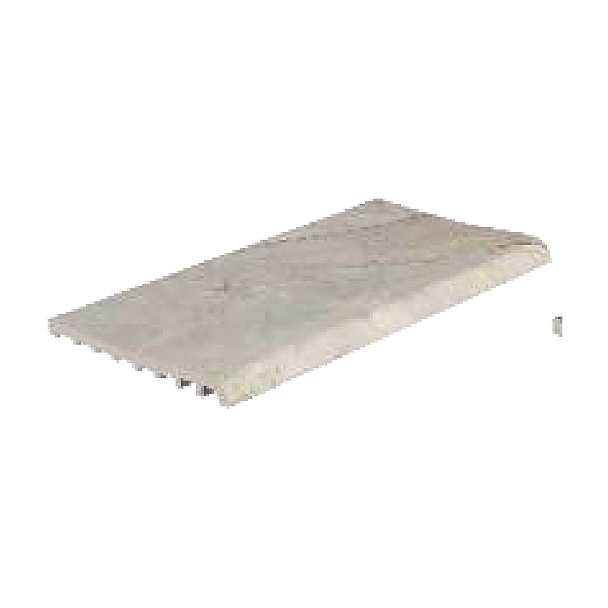 Beige Stone porcelain flat pool coping, 10x20 in.