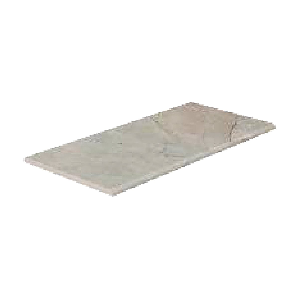 Beige Stone porcelain slot overflow pool coping, 13x26 in.