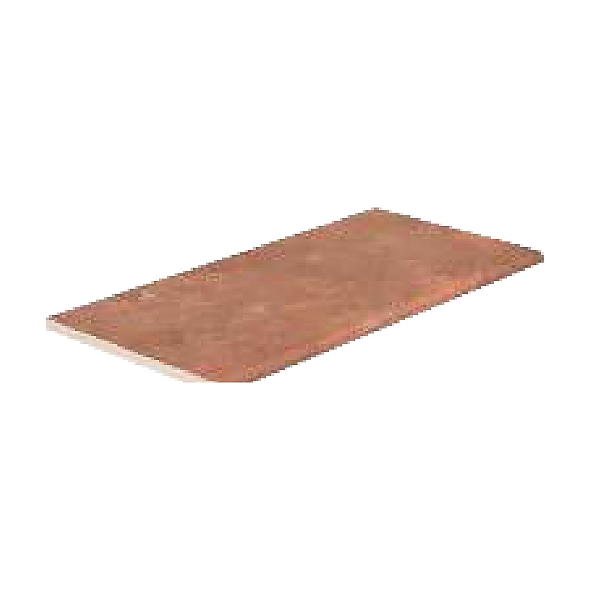 Cotto porcelain slot overflow edge tile, 13x26 in.