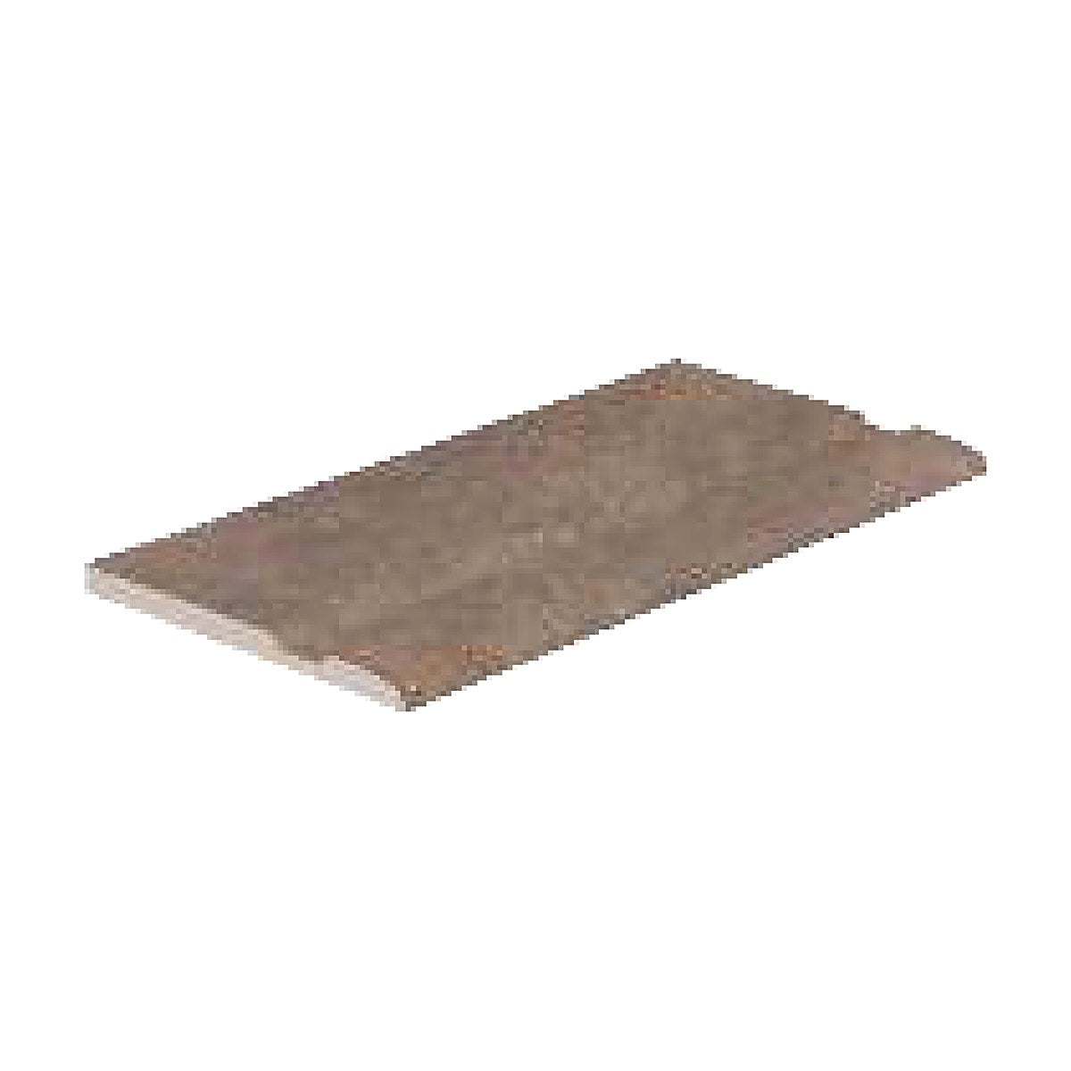 Natural Mocha porcelain bullnose pool coping