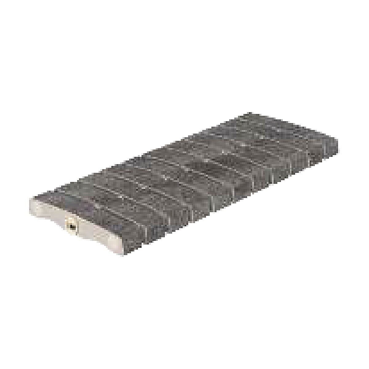 Pool Garden Anthracite porcelain flexible gutter grate for perimeter overflow pools