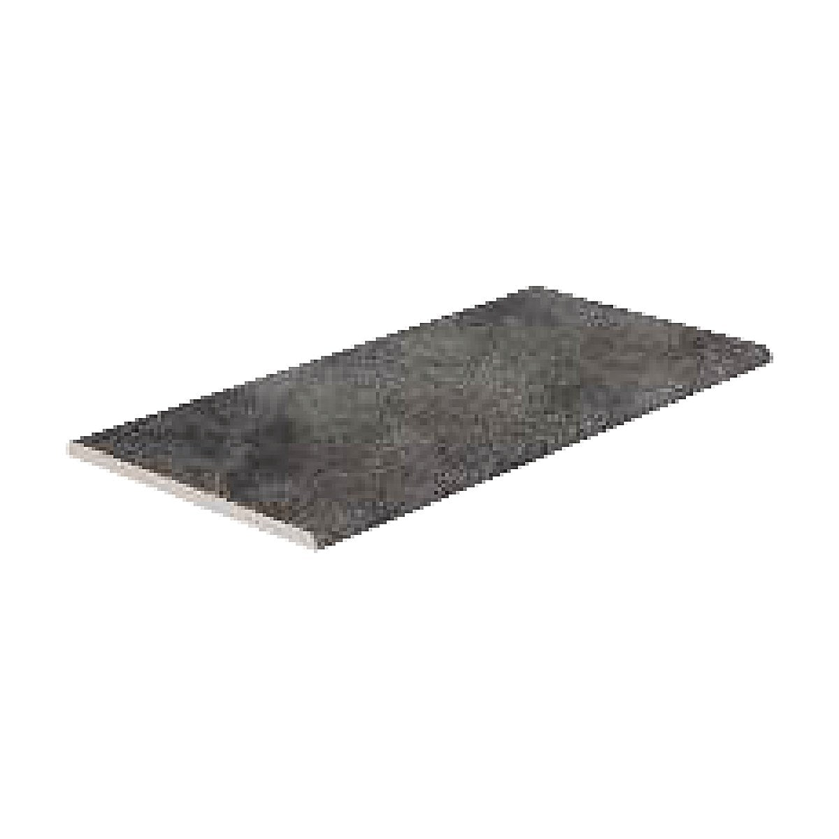 Pool Garden Anthracite porcelain slot overflow pool coping, 13x26 in.