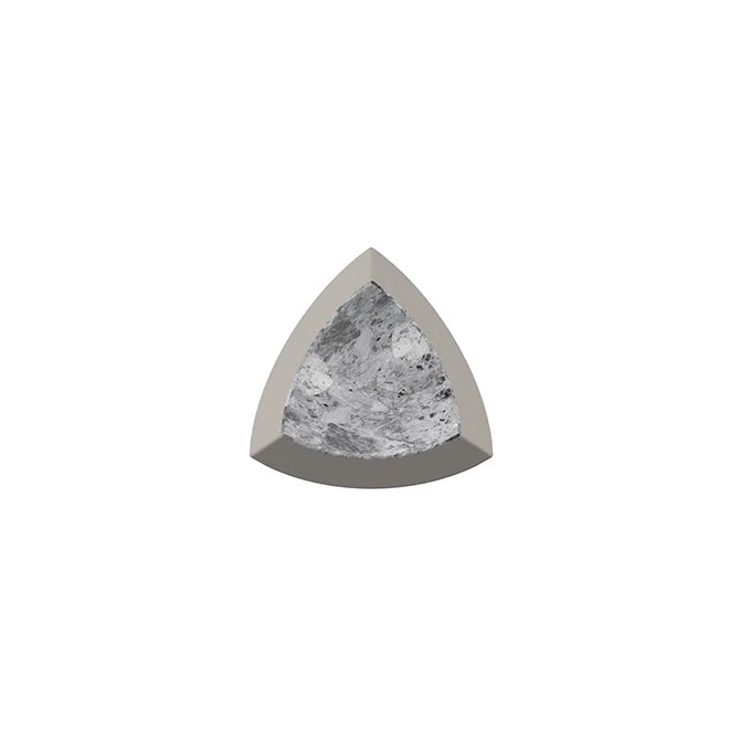 SeraPool Relax Ceppo Terrazzo Grey porcelain concave corner piece for finished interior pool transitions.