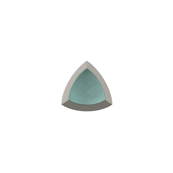 SeraPool Relax Green concave inside corner porcelain pool trim