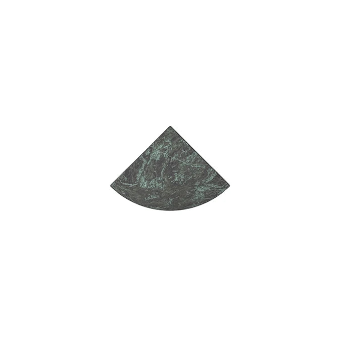 SeraPool Relax Oasis Green convex outside corner porcelain pool trim
