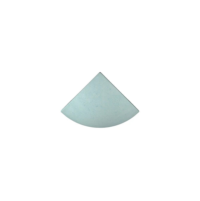 SeraPool Relax Pastel Turquoise convex outside corner porcelain pool trim