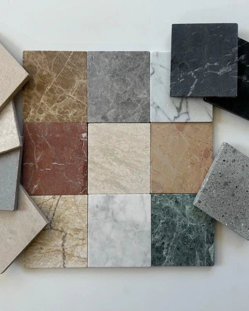 Various Color and kind of tile samples by Arda Ogan 