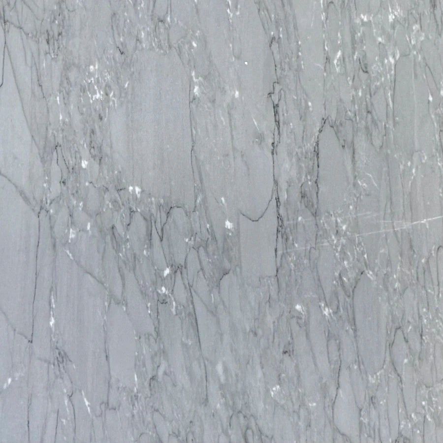 Polished gray & blue marble floor tiles for a modern aesthetic