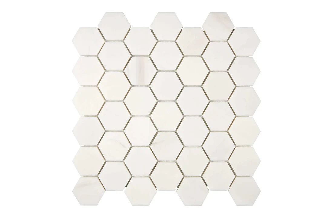 Bianco Dolomite Mosaic and Liner Collection