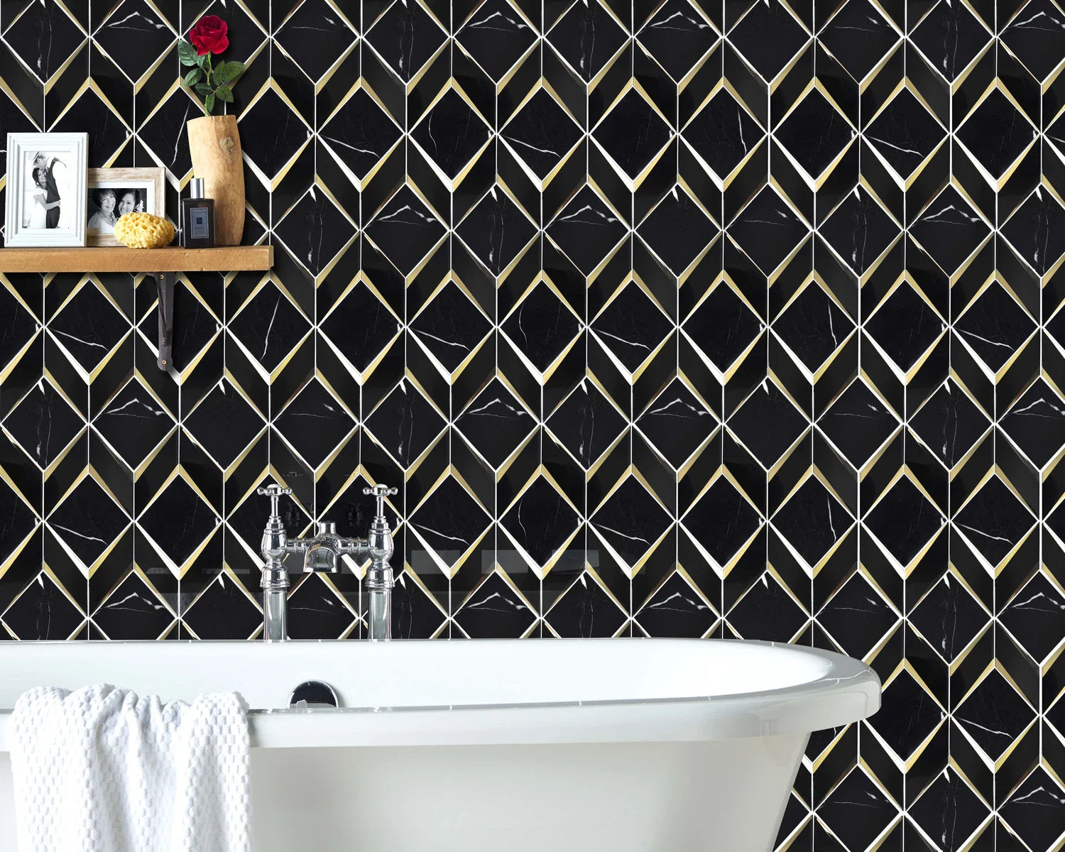 Central Park Marble + Glass Mosaic Collection