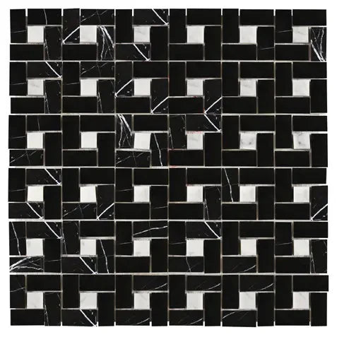 Nero Marquina Marble: Intricate design and sophisticated finishes