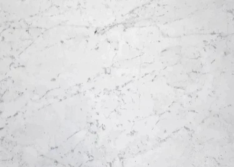 Polished White Carrara Marble Tile for Elegant Bathroom Flooring