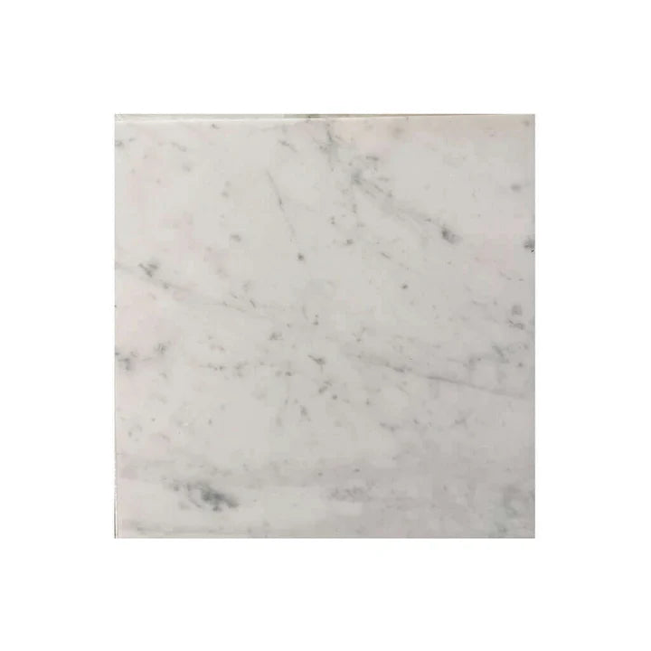 white carrara marble 12 x 12  tile polished honed commercial and residential interior and exterior shower backsplash countertop deck patio wall floor decorative