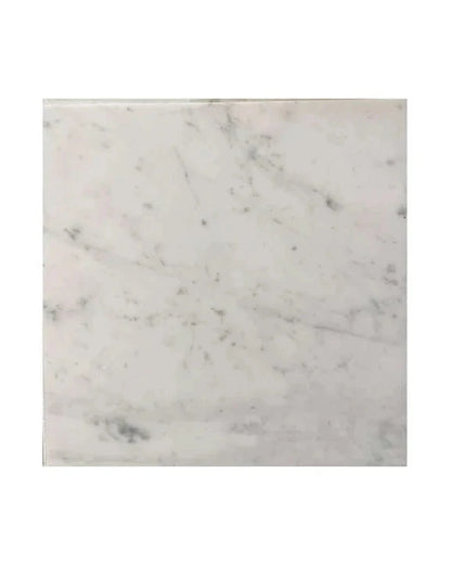 white carrara marble 12 x 12  tile polished honed commercial and residential interior and exterior shower backsplash countertop deck patio wall floor decorative