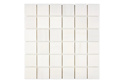 Bianco Dolomite 2 x 2 Mosaic Polished or Honed