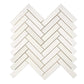 white dolomite dolomitic marble 1 x 4 herringbone  mosaic tile commercial and residential interior and exterior shower backsplash countertop deck patio wall floor decorative