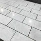 18x36 Bianco Carrara_White Carrara Italian Marble Tiles_Dry-Lay for color selection