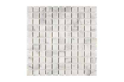 Carrara White Gioia Marble 1 x 1 Mosaic