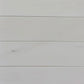 4x12 Bianco Dolomite tiles showcasing a luxurious white surface with soft veining, perfect for walls, backsplashes, and flooring.