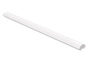 Bianco Dolomite marble 1×12 quarter-round liner profile reference.